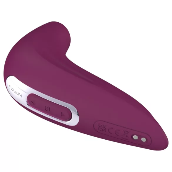 Svakom Pulse Union - vibrador clitóris sucção inteligente - silicone lilás