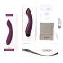 Svakom Amy 2 - vibrador ponto G recarregável e à prova d’água (roxo)