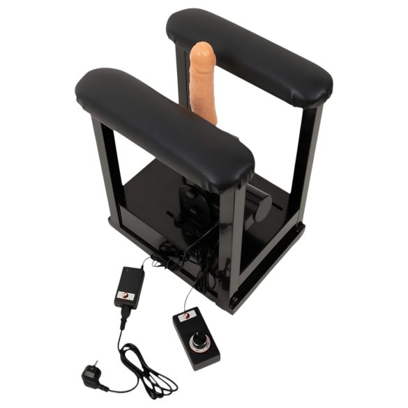 The Banger Sit-On-Climaxer - máquina sexual elétrica (preto)