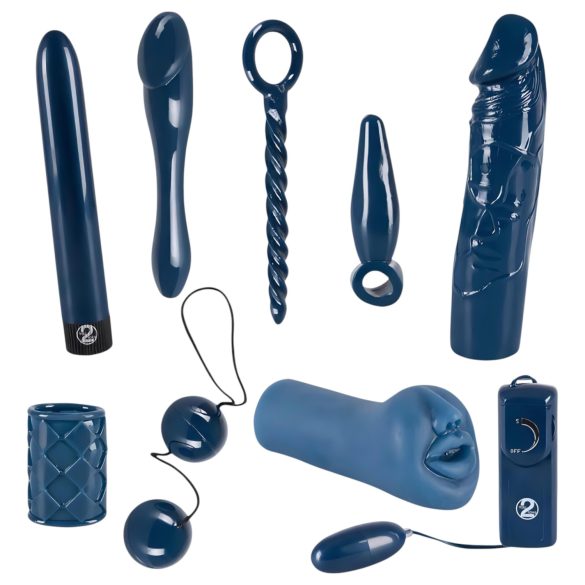 You2Toys - Midnight Blue - Conjunto Vibrador (9 Peças)