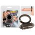 You2Toys - Anel Peniano Vibratório Silicone - Preto