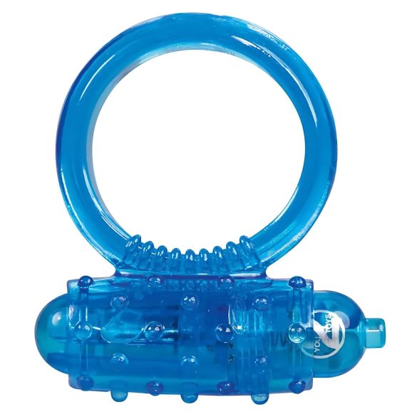 You2Toys - anel peniano vibratório de silicone (azul)