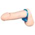 You2Toys - anel peniano vibratório de silicone (azul)