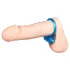 You2Toys - anel peniano vibratório silicone azul