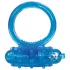 You2Toys - anel peniano vibratório silicone azul