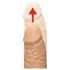You2Toys - Vibrador pulsante - cor natural
