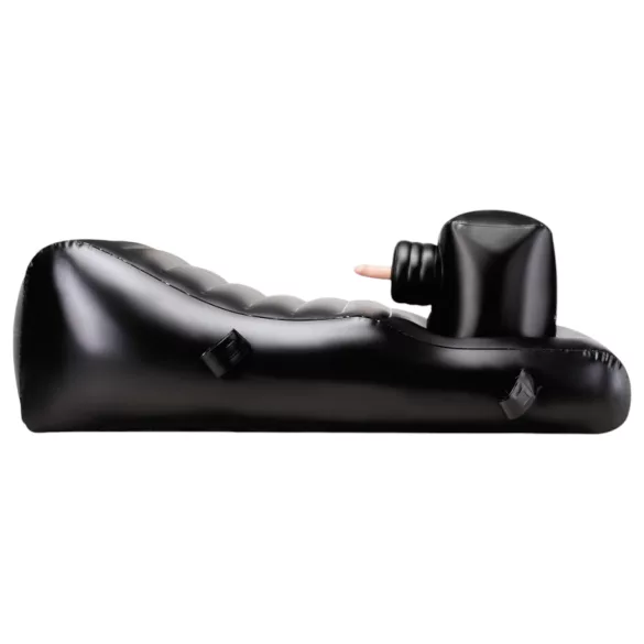 NMC - Louisiana Lounger - máquina de sexo com vibrador embutido (preto)