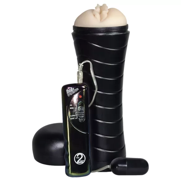 You2Toys - masturbador masculino vibratório discreto vagina macia