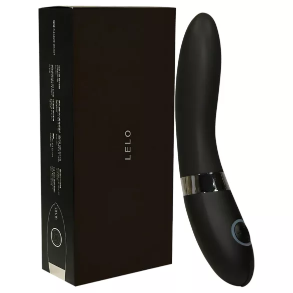 LELO Elise 2 - vibrador luxo - multivelocidade - silicone preto