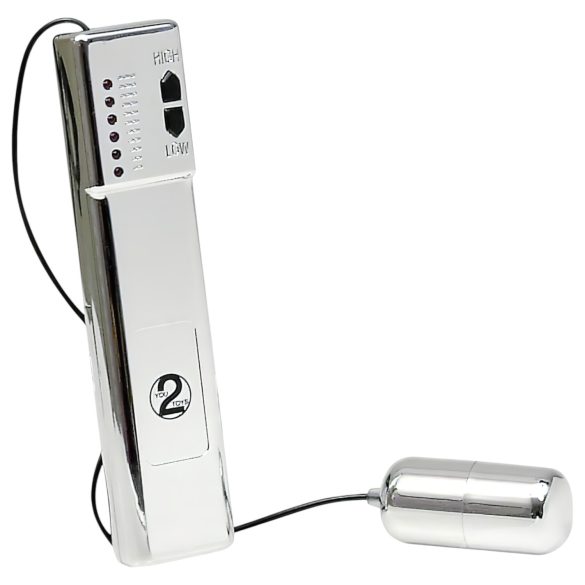 You2Toys Climax - Ovo Vibrante (prata)