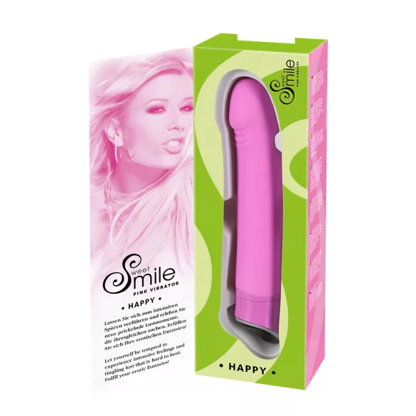 SMILE Happy - vibrador de 7 velocidades (rosa)