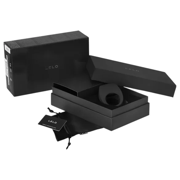 LELO Tor 2 - anel peniano vibratório recarregável - silicone preto