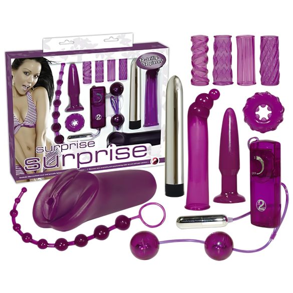 You2Toys - Surpresas Eróticas - Kit de Vibradores (12 peças)