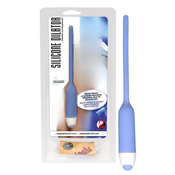 You2Toys - Pequeno Vibrador de Silicone para Uretra - Azul