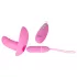 SMILE Shelly - vibrador de calcinha com controle remoto - rosa