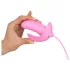 SMILE Shelly - vibrador de calcinha com controle remoto - rosa