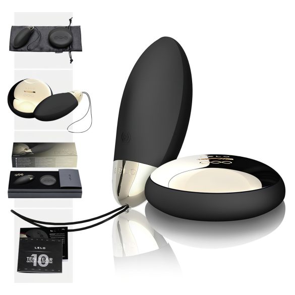 LELO Lyla 2 - ovo vibratório com controle remoto (preto)