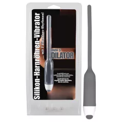   You2Toys - dilatador peniano com vibração - silicone cinza 6mm