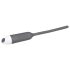 You2Toys - DILATOR - Vibrador uretral de silicone cinza (6mm)