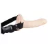 You2Toys - Vibrador com cinta strap-on natural