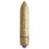 RO-80mm - Mini Vibrador Batom (7 Ritmos) - Dourado