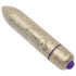 RO-80mm - Mini Vibrador Batom (7 Ritmos) - Dourado