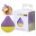 TENGA Iroha Mini - Mini Vibrador de Clitóris (Roxo-Amarelo)