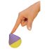 TENGA Iroha Mini - Mini Vibrador de Clitóris (Roxo-Amarelo)