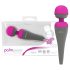 Vibrador PalmPower com cabeça substituível