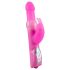Coelhinho Sorriso Pérola - vibrador com pérolas (rosa)