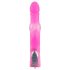 Coelhinho Sorriso Pérola - vibrador com pérolas (rosa)