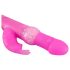 Coelhinho Sorriso Pérola - vibrador com pérolas (rosa)