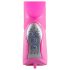 Coelhinho Sorriso Pérola - vibrador com pérolas (rosa)