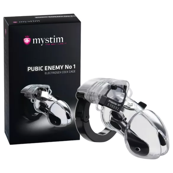 mystim - jaula peniana elétrica - Pubic Enemy No 1