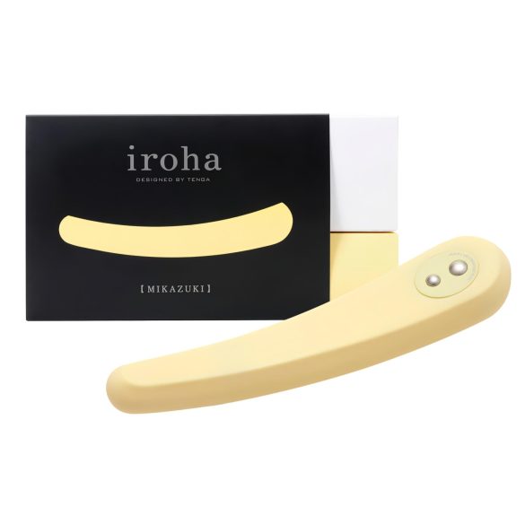 TENGA Iroha Mikazuki - Vibrador em Forma de Vara (Amarelo)