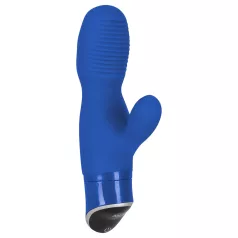   Pepper Parties Brother Louie - vibrador com estimulador de clitóris - azul