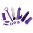 You2Toys - Aperitivo Roxo - Conjunto Vibratório (9 Peças)