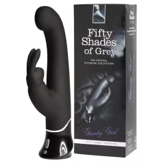   As Cinquenta Sombras de Grey Greedy Girl - vibrador com braço para o clitóris (preto)