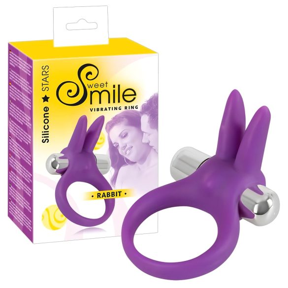 SMILE Rabbit - Anel Peniano Vibratório (Roxo)