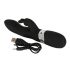 SMILE Blacky - Vibrador USB com 2 motores (preto)