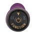 Lotus - vibrador realista (roxo)