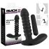 Vibrador ondulado Black Velvet - médio (preto)