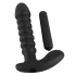 Black Velvets - vibrador texturizado médio - silicone preto