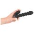 Vibrador ondulado Black Velvet - médio (preto)