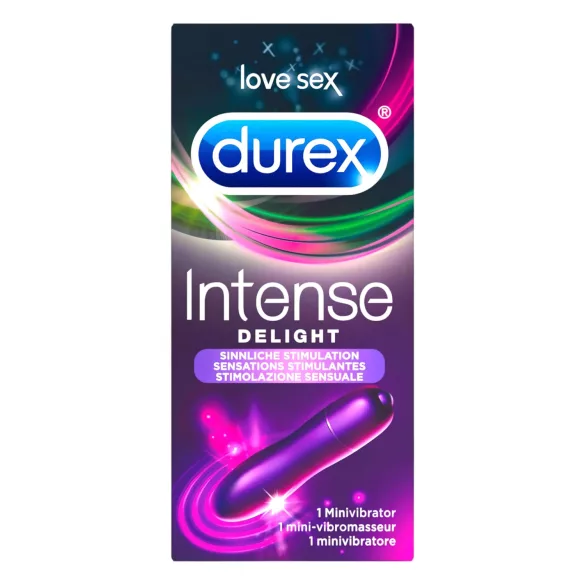 Durex - vibrador bullet clitóris - mini estimulador - lilás