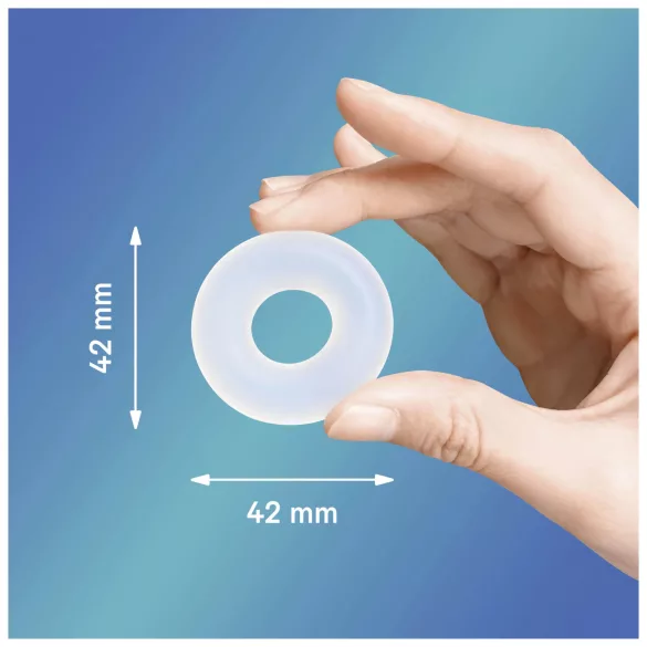 Durex - anel peniano - prolonga ereção - transparente