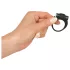 SMILE Stayer - anel peniano vibratório - silicone preto