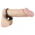 SMILE Stayer - anel peniano vibratório - silicone preto