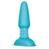 b-Vibe - vibrador anal com esferas rotativas recarregável - azul turquesa