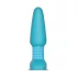b-Vibe - vibrador anal com esferas rotativas recarregável - azul turquesa